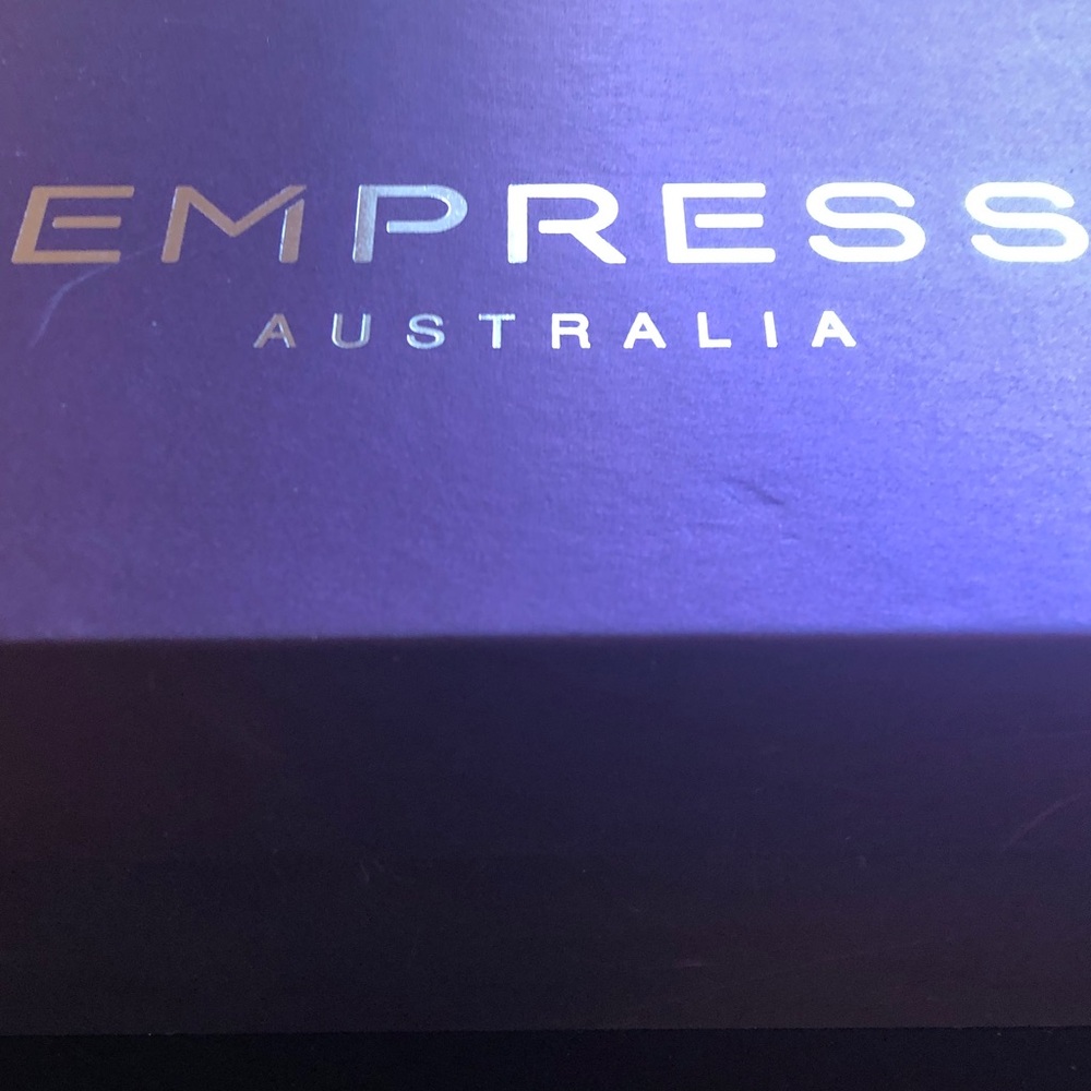 Empress Australian navy rubber soled slip on shoes size 36 - Picture 6 of 7